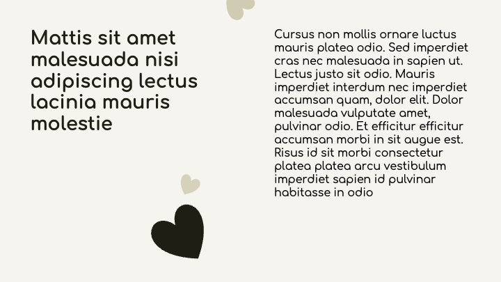 Heart Flare Beige Celebration slide 5